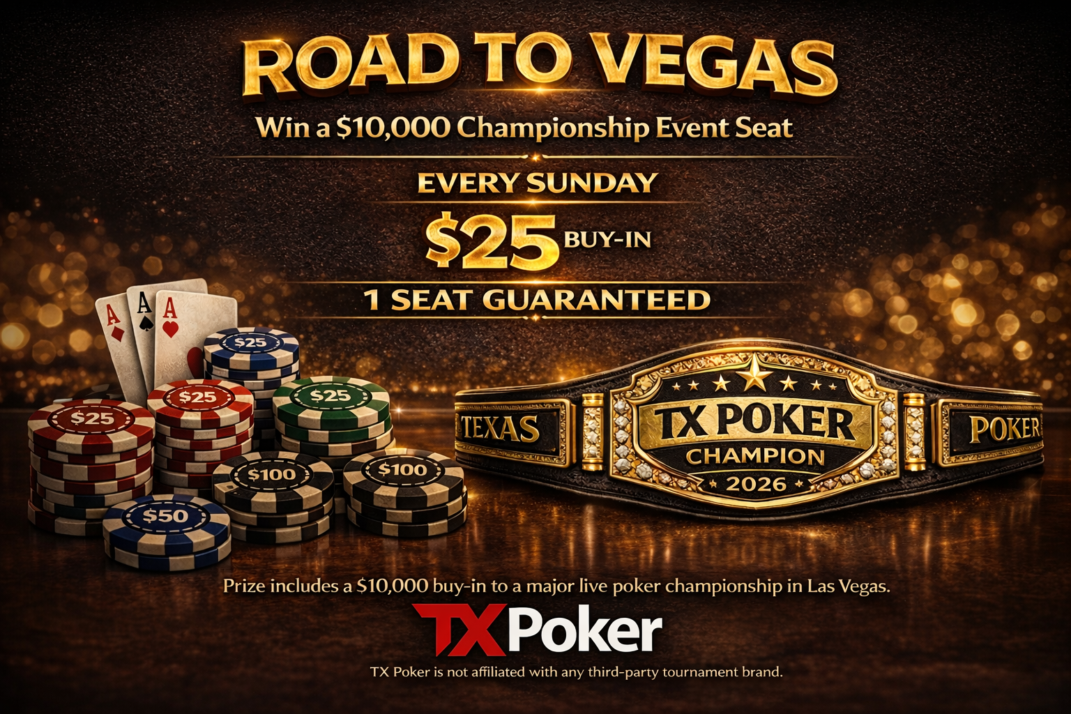 Road to Vegas flyer